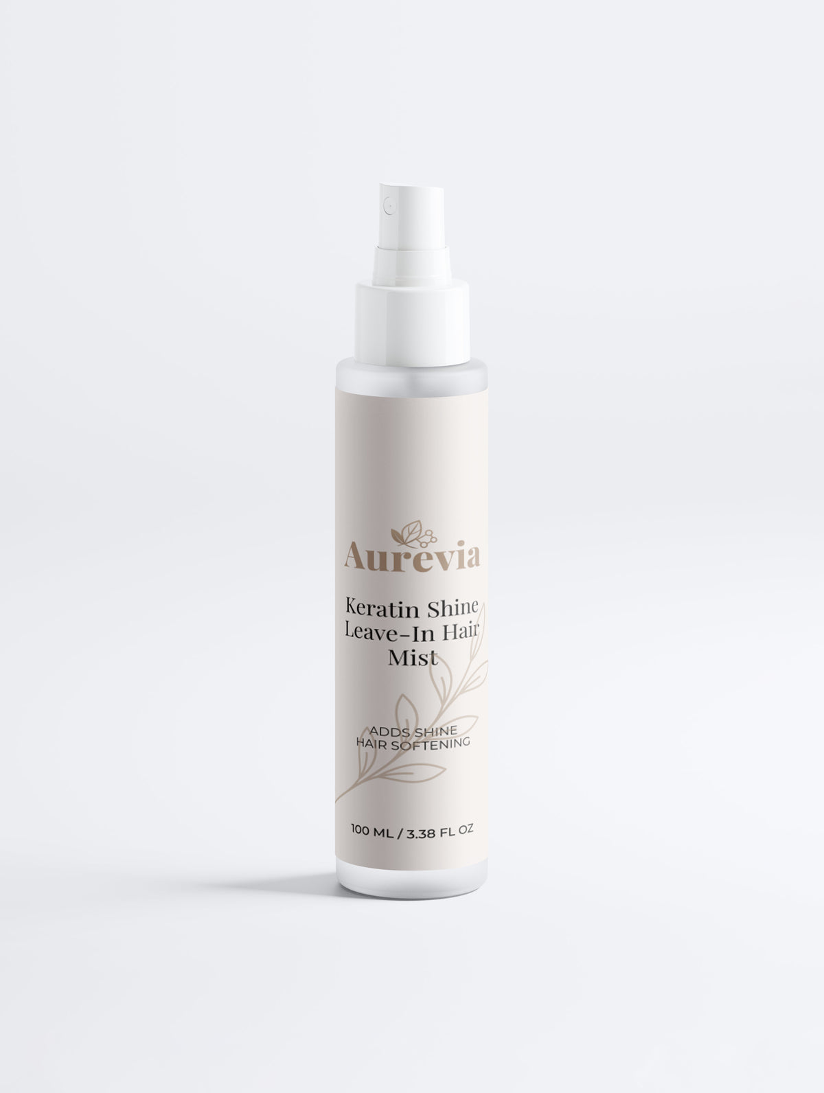 Keratin Shine Leave-In Hair Mist for soft, shiny hair care